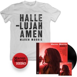 Hero Vinyl + Mp3 + + Button T-Shirt | Size Small | Short Sleeve