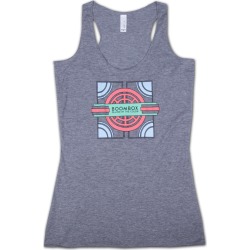 Boombox Filling In The Color Ladies Tank Top | Size Large | Sleeveless