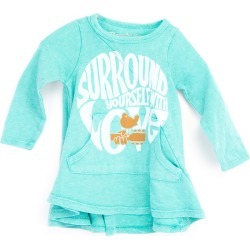 Woodstock - Girl's Surround Yourself With Love Green Dress | Size 18-24 Months