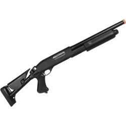 Rifle Airsoft Spring Shotgun Swiss Arms Retractable Semi-metal - Unissex