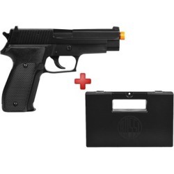 Pistola Airsoft Spring Sig Sauer P226 + Case Maleta - Unissex