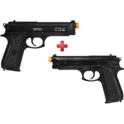 Pistola Airsoft Spring Taurus PT92 Slide Metal + Pistola Airsoft Spring Taurus PT92 - Unissex