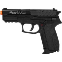 Pistola De Airsoft Spring Cybergun Sig Sauer Sp2022 - Half Metal - Unissex