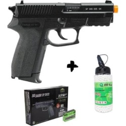 Pistola de Airsoft Spring SIG SAUER SP2022 Heavy 6mm Cybergun + Bbs 0.12g - Masculino