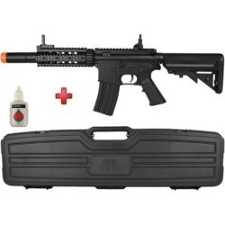 Rifle Airsoft Elétrico Cyma M4A1 Bivolt + Case Plano 10142 + Óleo de Silicone - Unissex