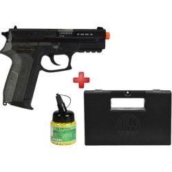 Pistola Airsoft Spring Sig Sauer SP2022 + Case Maleta + BBs BB King 0.12g - Unissex