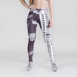 Calça Legging Surty Street Print Feminina - Feminino