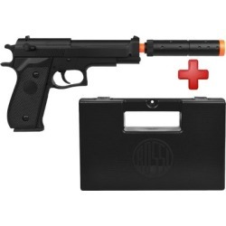 Pistola Airsoft Spring Beretta M22 + Case Maleta - Unissex