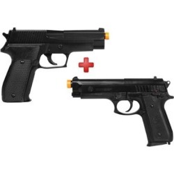 Pistola Airsoft Spring Sig Sauer P226 + Pistola Airsoft Spring Taurus PT92 - Unissex