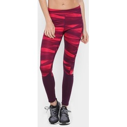 Calça Legging Adidas TechFit Print Feminina - Feminino