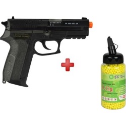 Pistola Airsoft Spring Sig Sauer SP2022 + BBs BB King 0.12g - Unissex