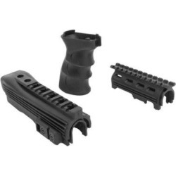 Kit Tático Para Airsoft Ak47 (Handguard + Punho) - Unissex