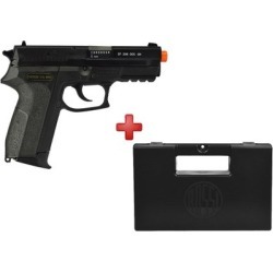 Pistola Airsoft Spring Sig Sauer SP2022 + Case Maleta - Unissex