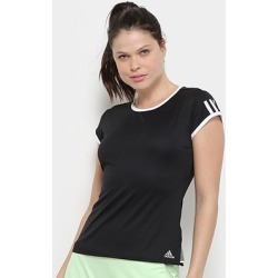 Camiseta Adidas Club 3 Stripes Feminina - Feminino