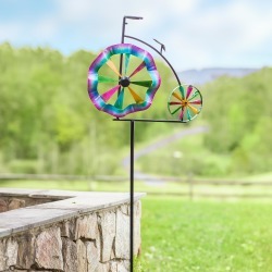 Penny Farthing Bicycle Wind Spinner