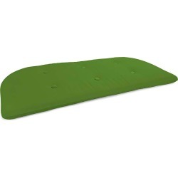 41.75" x 18.75" Sunbrella Tufted Outdoor Bench Cushion, Cilantro