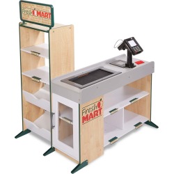 Fresh Mart Pretend Play Wooden Grocery Store