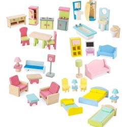 Dollhouse Furniture (set of 35)
