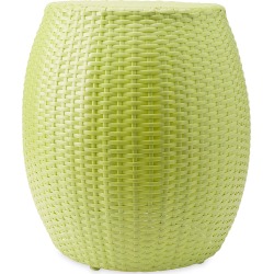 Tangier Wicker Ottoman Pouf, Large