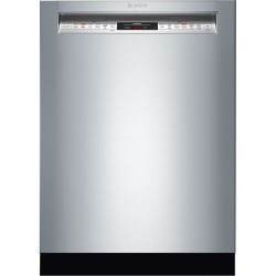 Bosch 800 Series Dishwasher with CrystalDry and Front Controls.