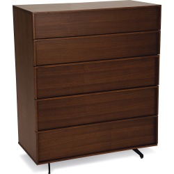 Mid Century Modern Walnut Chest of Drawers - Kamden