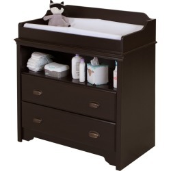 Espresso Changing Table - Fundy Tide