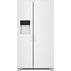Frigidaire 25.6 cu ft Side by Side Refrigerator - White