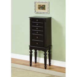 Ebony Jewelry Armoire