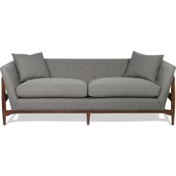 Mid Century Modern Gray Sofa - Rebecca