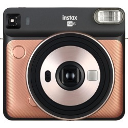 Fujifilm Instax SQUARE SQ6 Polaroid Camera - Blush Gold