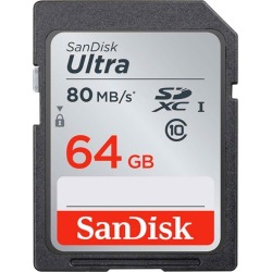 SanDisk 64GB Ultra SDXC Memory Card