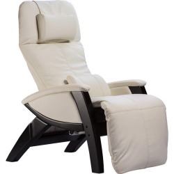 Snowfall White Zero Gravity Massage Chair