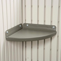 Lifetime Products 2 Piece Corner Shelf Kit for 8 ft. Wide Sheds