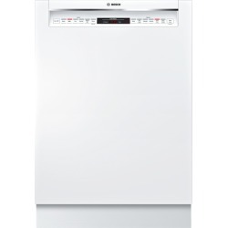 Bosch Dishwasher with RackMatic - White