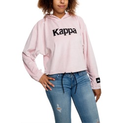 Authentic JPN Belua Velour Hoodie Pink/White