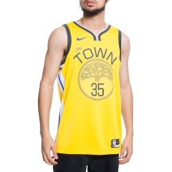 GOLDEN STATE WARRIORS KEVIN DURANT EARNED EDITION SWINGMAN JERSEY AMARILLO/WHITE/ANTHRACITE/DURANT KEVIN