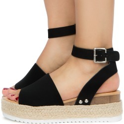 Women's Platform Sandal BLACK NB