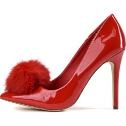 Women's High Heel Pump Cyrus-01 Red