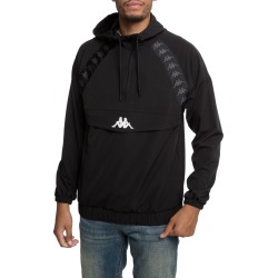 222 Banda Bakit Anorak Jacket Black/White Antique