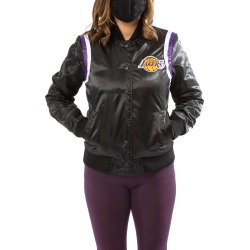 Los Angeles Lakers Jacket Black/Purple