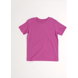 Kid's Electric Mauve Short Sleeve Tee 10/12