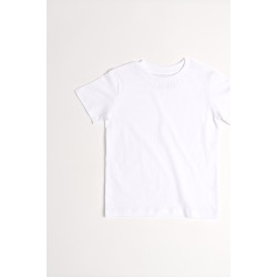 Kid's White Short Sleeve Tee 10/12