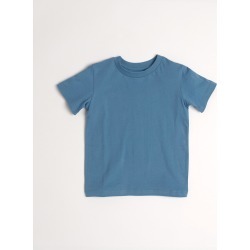 Kid's Steel Blue Short Sleeve Tee 10/12