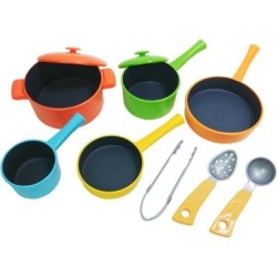 Conjunto de Acessórios Panelas Coloridas Just Like Home New Toys - Unissex : image Conjunto de Acessórios Panelas Coloridas Just Like Home New Toys - Unissex