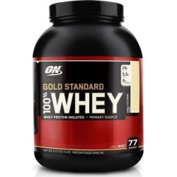 Gold Standard 100% Whey Protein - 2,27Kg(5lbs) - Optimum Nutrition - Baunilha