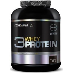 3 Whey Protein - 2Kg - Probiótica - Chocolate