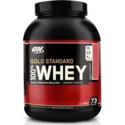 Gold Standard 100% Whey Protein - 2,27Kg(5lbs) - Optimum Nutrition - Morango