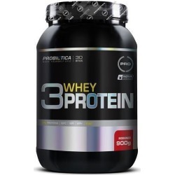 3 Whey Protein - 900g - Probiótica - Morango