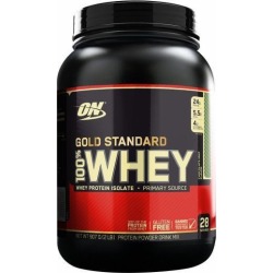 Gold Standard 100% Whey Protein - 910g(2lbs) - Optimum Nutrition - Chocolate c/ Menta