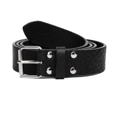 Vetements Black Leather Belt